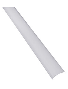 UNBRANDED Πλαστικό καπάκι για προφίλ LED καλωδιοταινίας 24-00131, λευκό, 2m
