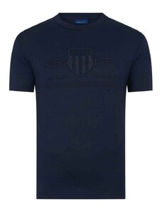 Gant T-shirt Tonal Archive Shield Κανονική Γραμμή