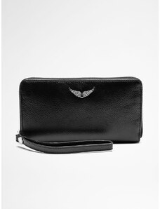 Zadig&Voltaire compagnon grained leather πορτοφόλι