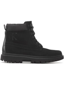 Calvin Klein ανδρικό υφασμάτινο Laceup Boot Hike black YM0YM00270-BDS