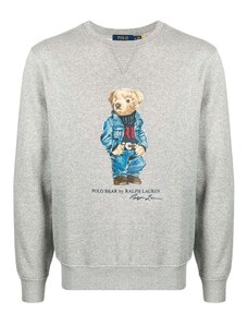 POLO RALPH LAUREN Φουτερ Polo Bear Fleece Sweatshirt 710853308001 grey
