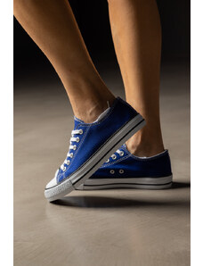 LOVEFASHIONPOINT Sneakers Γυναικεία Μπλε Υφασμάτινα