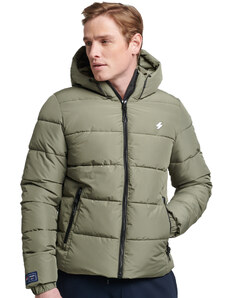 SUPERDRY HOODED SPORTS PUFFER ΜΠΟΥΦΑΝ ΑΝΔΡIKO M5011212A-GKW