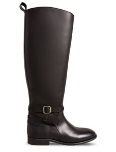 TED BAKER Μποτες Forrah Leather Knee High Boot 263216 black