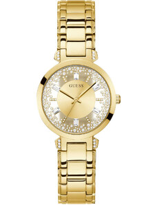 GUESS Crystals Clear - GW0470L2, Gold case with Stainless Steel Bracelet