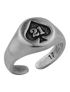 AMOR AMOR Δαχτυλίδι Από Ορείχαλκο Blackjack PF38639