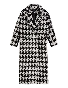TED BAKER Παλτο Cabot Flood Length Crombie Coat In Graphic Check 264205 black