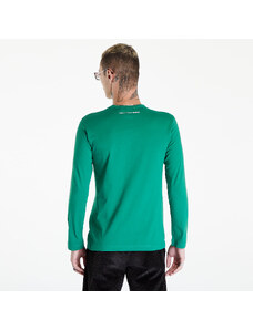 Ανδρικά μπλουζάκια Comme des Garçons SHIRT Long Sleeve Knit T-Shirt Green