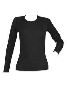 MINERVA Ισοθερμικη μακρυμανικη γυναικεια μπλουζα 91002 - ΜΑΥΡΟ
