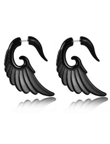 ΟΕΜ Ροκ Ανδρικά σκουλαρίκια σε σχήμα φτερών