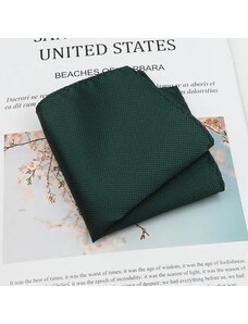 ΟΕΜ Τετράγωνο μαντήλι τσέπης σκούρο πράσινο