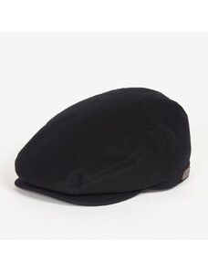 BARBOUR REDSHAW FLAT CAP BLACK