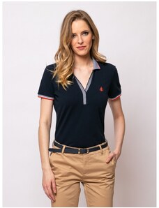 HEAVY TOOLS Γυναικείο T-Shirt Polo DINOLA 22-263 NAVY 1765706