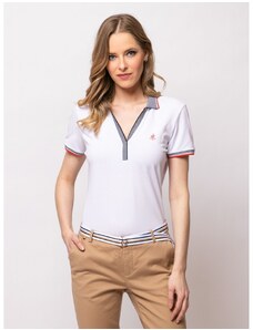 HEAVY TOOLS Γυναικείο T-Shirt Polo DINOLA 22-263 WHITE 1765706