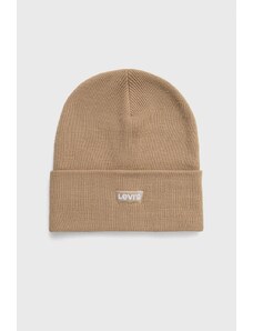 Καπέλο Levi's χρώμα: μπεζ,