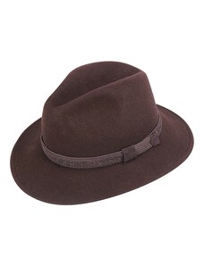 Καπέλο Unisex Rentzo Fedora Hat You CF0040-Καφέ