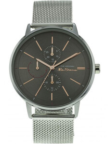 BEN SHERMAN The Originals - BS062ESM, Silver case with Stainless Steel Bracelet