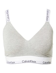 Calvin Klein Underwear Σουτιέν γκρι μελανζέ / μαύρο / λευκό