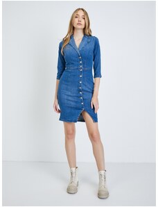 Μπλε Τζιν Πουκάμισο Φόρεμα ORSAY - Γυναικεία