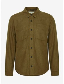Khaki ελαφρύ πουκάμισο Jacket Blend - Άνδρες