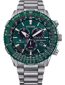 CITIZEN PROMASTER SKY RADIO CONTROLLED Eco-Drive 45mm Green Dial -