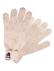 KARL LAGERFELD Γαντια K/Ikonik Patch Knit Glove 226W3605 a182 beige