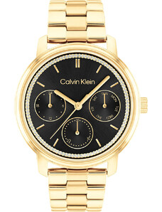 CALVIN KLEIN Sport Multifunction - 25200177, Gold case with Stainless Steel Bracelet