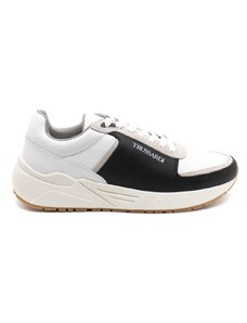TRUSSARDI JEANS Sneakers 77A004679Y099997 Snk Notos Nm Παπουτσι Ανδρικο A00467Y099997 w755 white/black