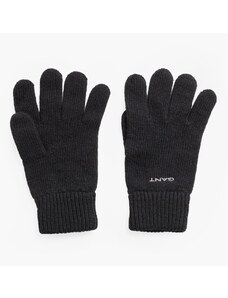 Ανδρικά Γάντια Knitted.Gloves Μαύρο Μαλλί GANT