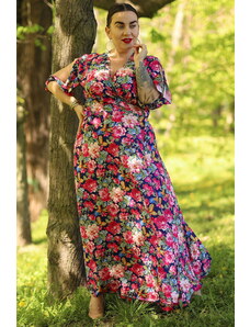 Γυναικείο φόρεμα Karko Karko_Dress_SB842_Multicolour