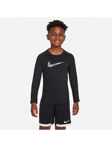 Nike Pro Warm Παιδική Μπλούζα με Μακρύ Μανίκι