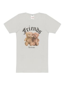 Minerva Παιδικό Φανελάκι Κορίτσι Teddy Bears Friends Forever