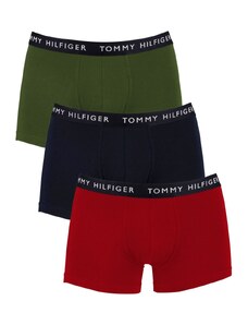 Tommy Hilfiger Ανδρικό Boxer Essential Logo Waistband Trunks - Τριπλό Πακέτο