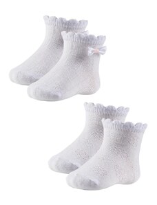 Ysabel Mora Βρεφικές Κάλτσες Κορίτσι Ανάγλυφο - 2 Ζεύγη