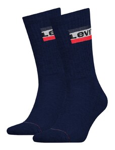 Levi's Ανδρικές Κάλτσες Regular Cut Sportswear Logo - 2 Ζεύγη