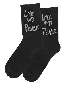 FMS Ανδρικές Κάλτσες Μισή Πετσέτα Χωρίς Ραφή Love And Peace