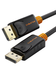 CABLETIME καλώδιο DisplayPort CT-01G, 4K/60Hz, 4.5m, μαύρο