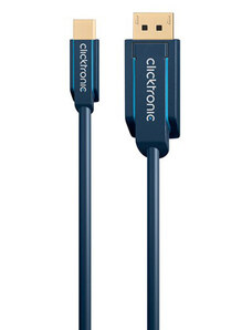 UMIDIGI CLICKTRONIC καλώδιο DisplayPort σε DisplayPort Mini 70737, 1m, HD, μπλε