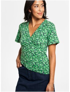 T-shirt με πράσινα σχέδια Tranquillo - Γυναικεία