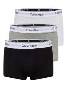 Calvin Klein Underwear Μποξεράκι γκρι μελανζέ / μαύρο / λευκό