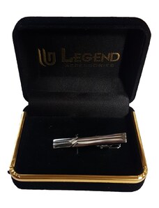 Legend - LGTC-504 - Tie Clip - Silver - Αξεσουάρ Κλιπ Γραβάτας