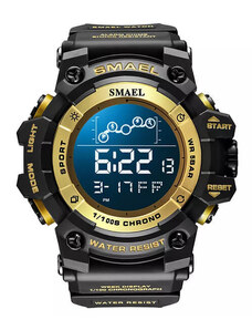 SMAEL 1802 Sports Watch Digital Display - Gold