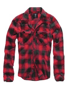 Brandit Plaid shirt red/black