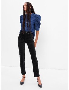 GAP Jeans slim velvet vintage high rise - Γυναικεία