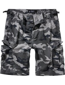 Brandit Men's BDU Ripstop Shorts - Grey/Camouflage
