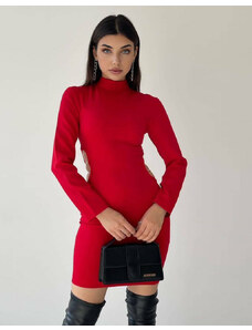 Creative Φόρεμα - κώδ. 4267 - 2 - κόκκινο