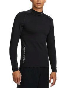 Μακρυμάνικη μπλούζα Nike Pro Warm Men Long-leeve Mock Neck Training Top dq6607-010