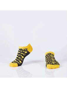 FASARDI Μαύρες γυναικείες κοντές κάλτσες XOXO