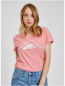 Ροζ Γυναικείο T-Shirt Tom Tailor Denim - Γυναικεία