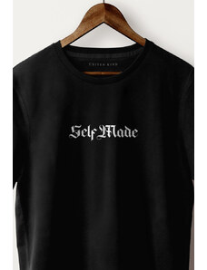 UnitedKind Self Made, T-Shirt σε μαύρο χρώμα